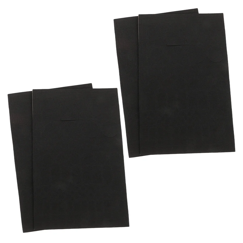 

4Pcs LED Light Blocking Stickers Dimming Sheets Electronics Blackout Film Adjustable Clings Eye Health Protection