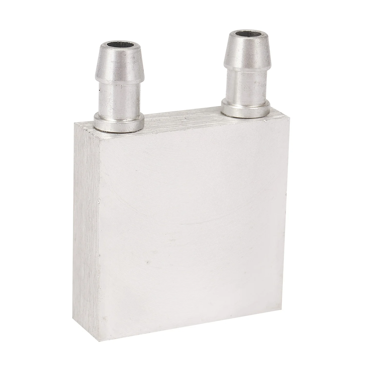 Nuits de refroidissement par eau en alliage d'aluminium primaire, refroidisseur d'eau liquide, système de dissipateur thermique, utilisation en argent pour PC, ordinateur portable, processeur, 40x40mm