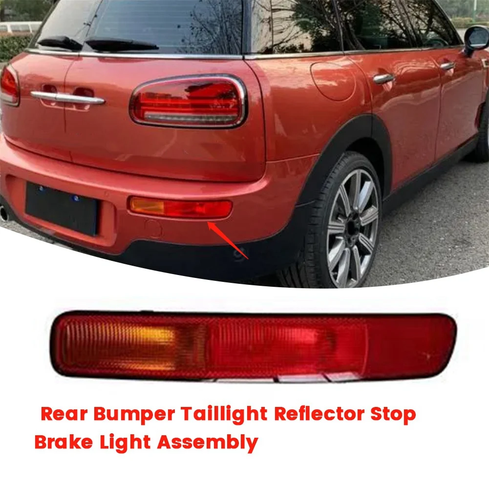 Car Rear Bumper Taillight Assembly for BMW MINI Clubman F54 LCI Reflector Lamp Stop Brake Light with Bulb 63217484102 R