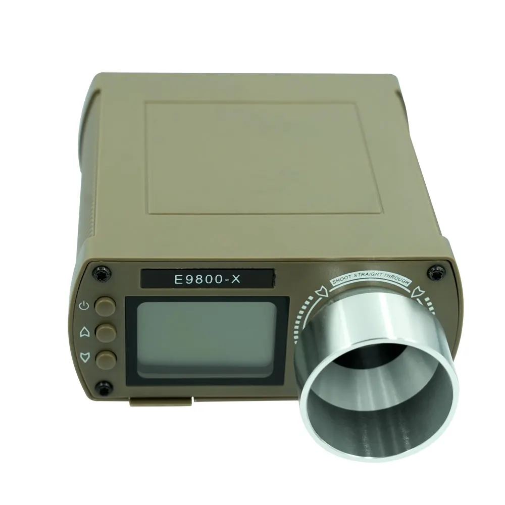 رصاصة إطلاق سرعة كرونوغراف اطلاق النار كرونوغراف LCD كرونوسكوب E9800X أدوات قياس اختبار السرعة