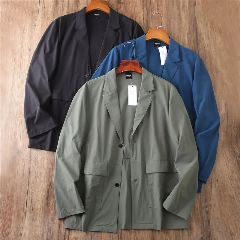 

Ultra-Light Breathable Summer Men's Casual Thin Suit Jaet Four-Way Stretch Lightweight Comfortable Long Sve Color