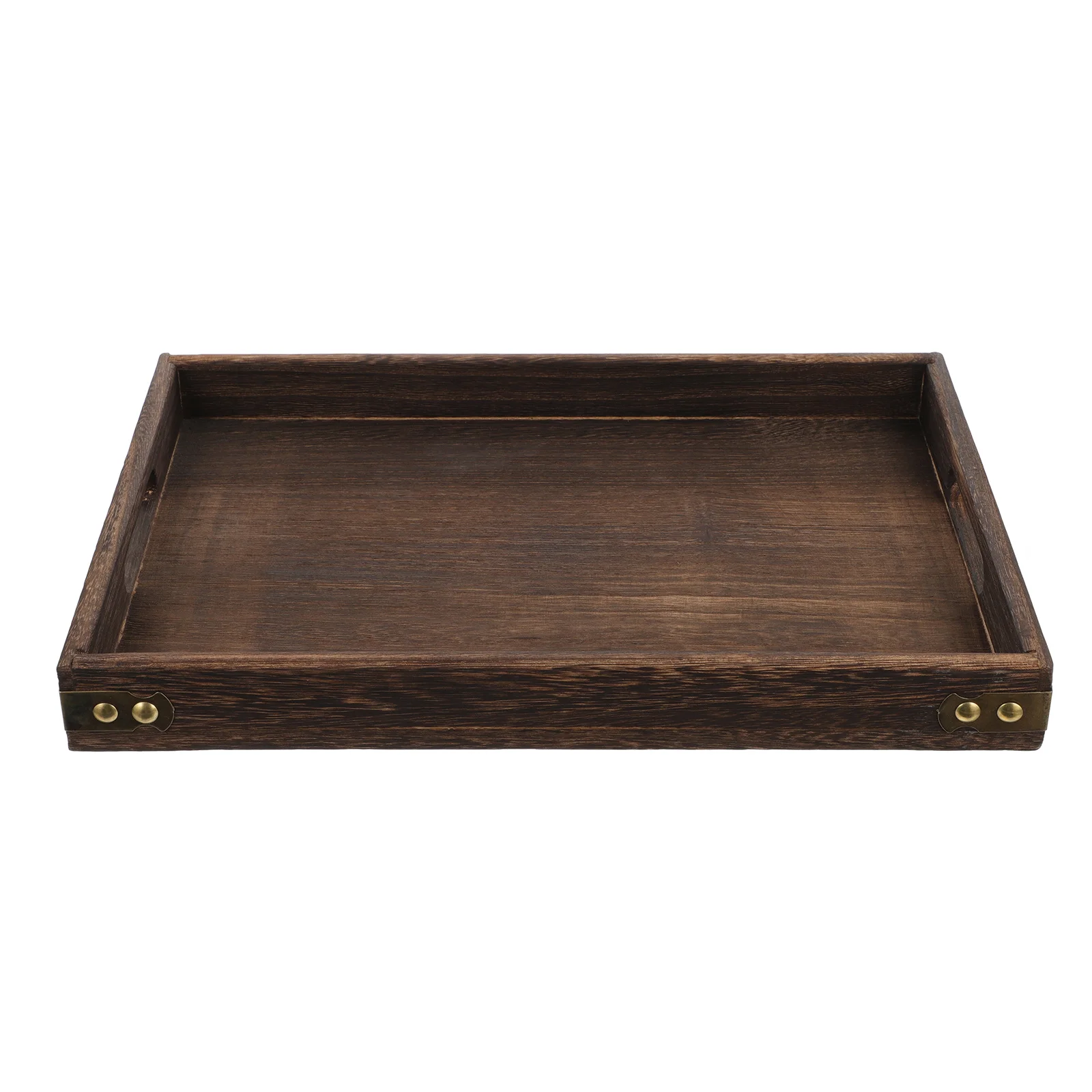 

1Pcs Solid Wood Tea Tray Lightweight Food Serving Tray for Pizza Bread Fruit Breakfast Sushi Storage Wooden Fruit Plate