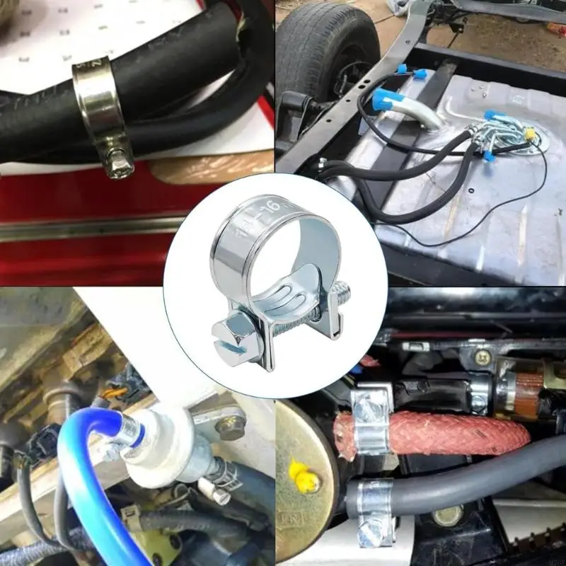 M76E Ohrschlauchklemmenband-Service-Set, 32-teilige Größengruppe für die Reparatur von Fahrzeugschläuchen, Abdeckung in drei – Detail 10