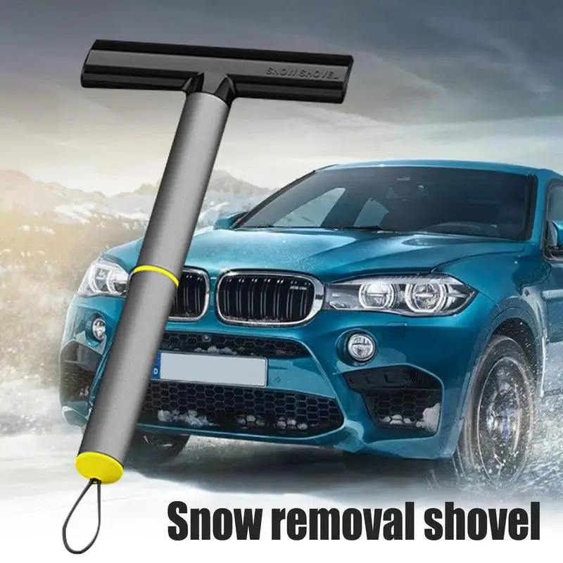 Ice Scraper Multifunction Cleaning Scraper Lightweight Car Film Glass Water Snow Ice Remover Comfortable Grip For Car Truck SUV