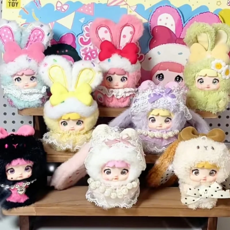 

Genuine Nommi Sweet Bunny Blind Box Dolls Ornaments Plush Toys Pendants Birthday Gifts For Girls Trendy Toys Ornaments Glue
