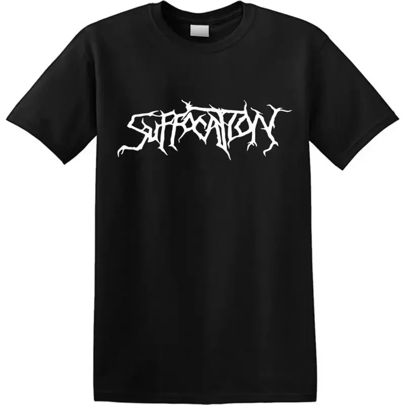 SUFFOCATION - 'White Logo' T-Shirt