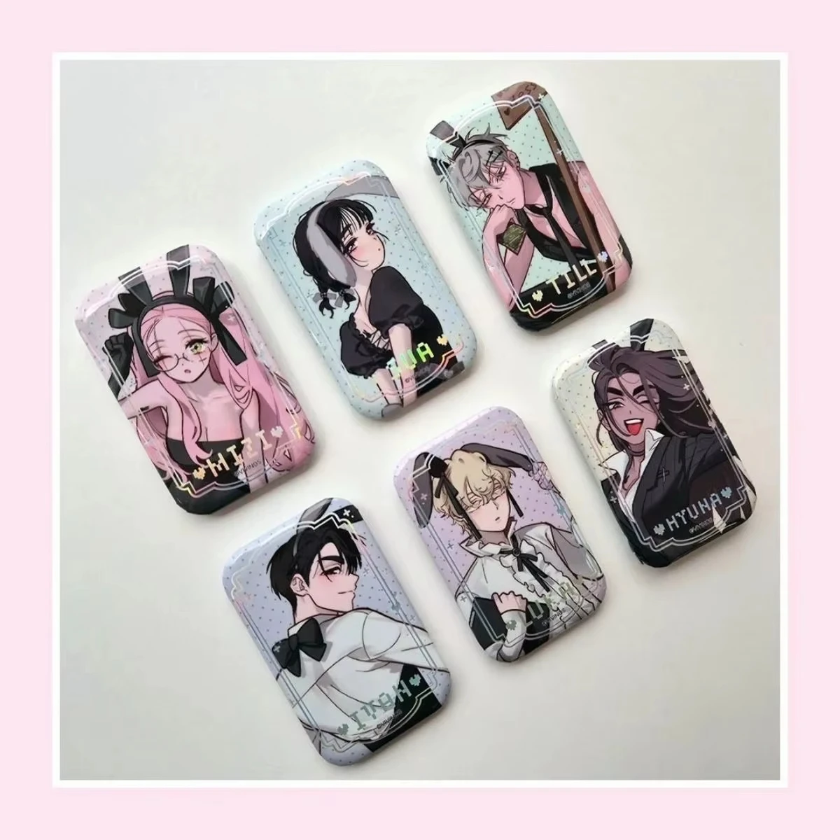 Anime Alien Stage Metal Brooches Third Anniversary Coffee Shop Series Homemade Badge Pin Bag Accessories Fans Gift