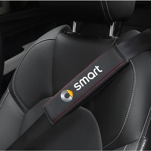 غطاء واقي من حزام الأمان الجلدي لهاتف سمارت فورتو، سمارت فورتو 451 450 453 EQ فورفور، اكسسوارات داخلية للسيارة، 1 قطعة أفضل 12 مبيعات ذكية fortwo 451 رف - رقم 5