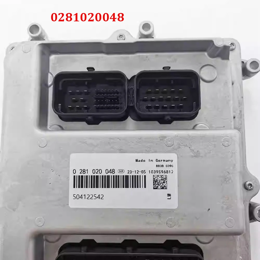 

504122542 0281020048 Engine Computer Board Electronic Control Unit ECU For SAICHongyan Jieshi EDC7 Engine Parts
