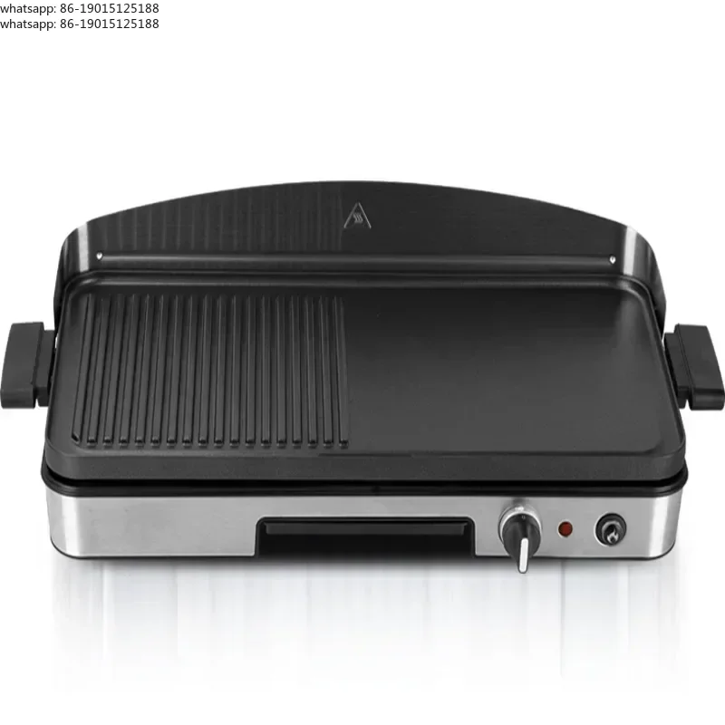 Home Appliances Griddle Electric Griddle Teppanyaki Commercial Household Grilled Steak Machine Desktop Griddle Korean Frying Pan