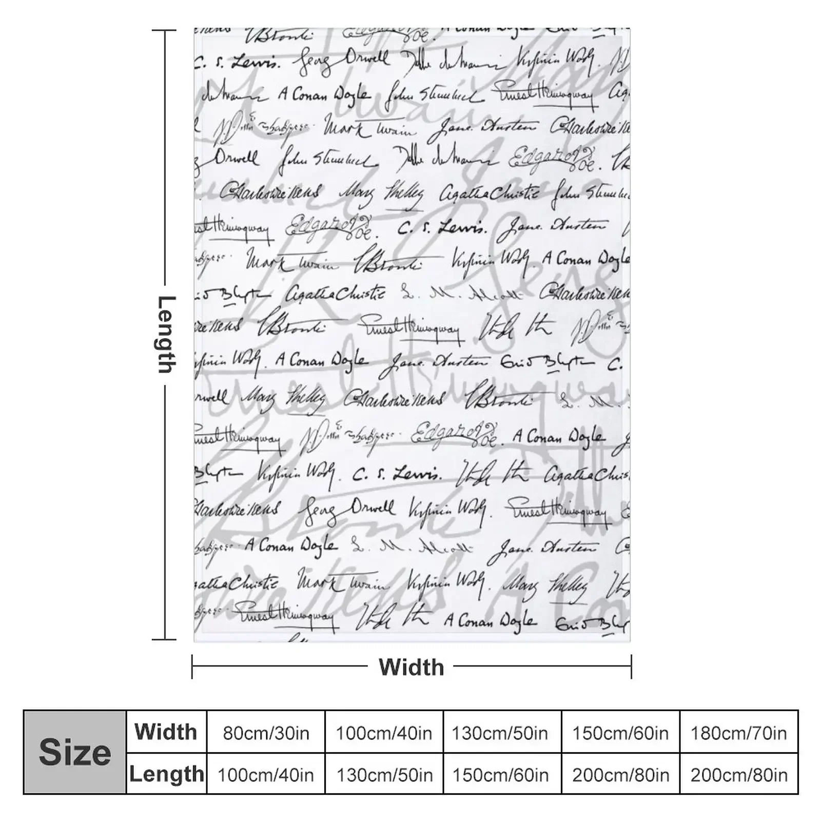 New Literary Giants Pattern II Throw Blanket Sleeping Bag for babies Sofa Quilt Decorative Sofa Blankets