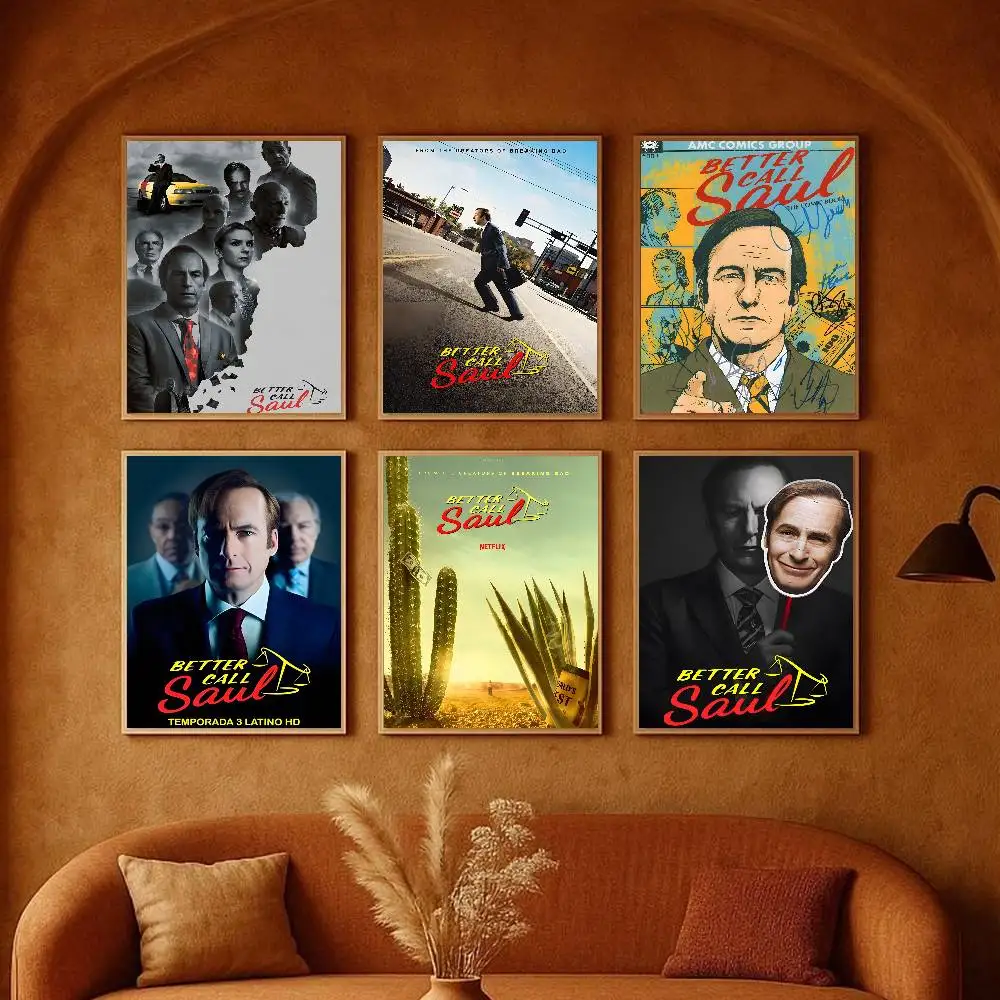 B-Better C-Call Saul TV Poster Art with prints Home bedroom living room decoration gift