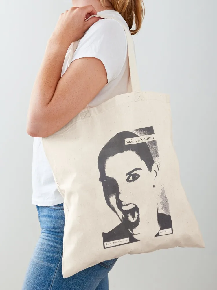 

Sinéad O'Connor Retro Tote Bag bags for women cute pouch bag large size bags tote bags aesthetic