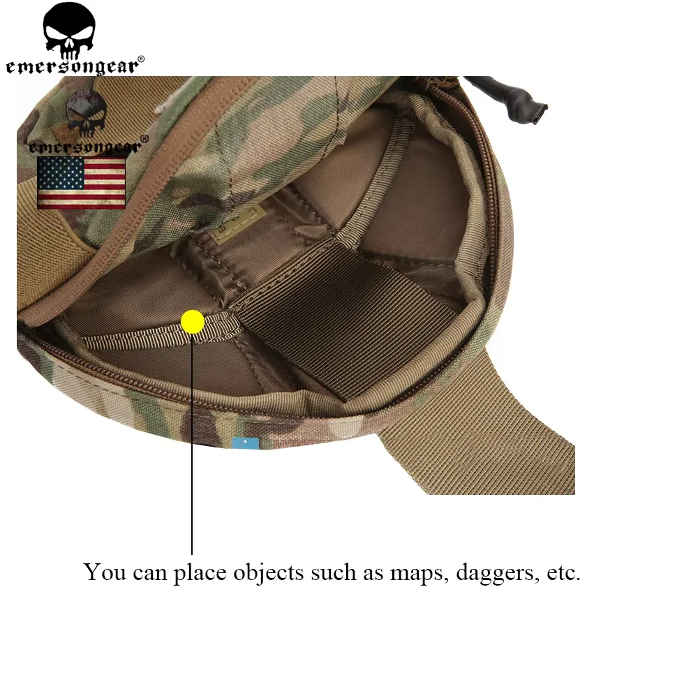 Emersongear Tactical Shoulder Armor Hunting AVS CPC Vest Accessories Shoulder Protector Armor Pouch Multi-camo EM7331