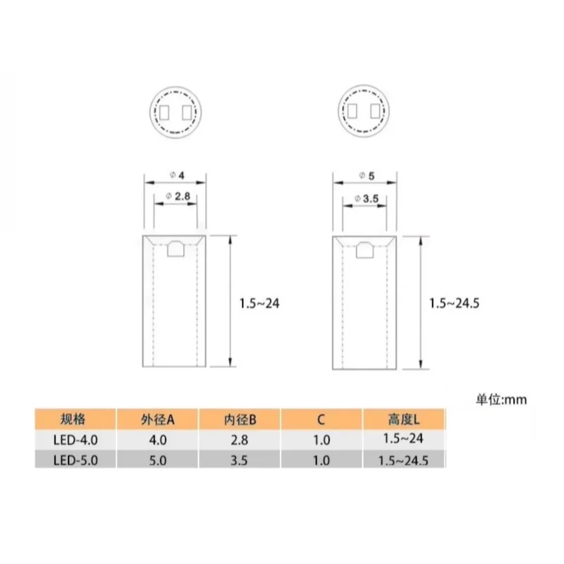 M4 M5 White Nylon Led Diode Holder Clip Bezel Socket Mount Diy Light Emitting Diode Led Spacer Lamp Post Lamps
