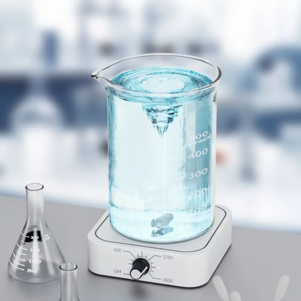 Magnetic Stirrer Lab Liquid Mixer Electric Stirring Device Small Scientific Tool For Efficient Lab Mixture
