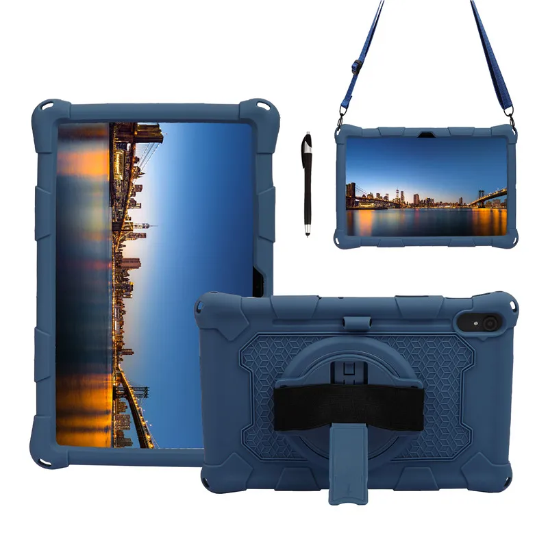 Für Xiaomi Mi Pad 5 Pro Fall Silikon Smart Cover Für Xiaomi Mi Pad 5 Pro 11 zoll 2021 Tablet schutzhülle Funda Mit Griff Strap