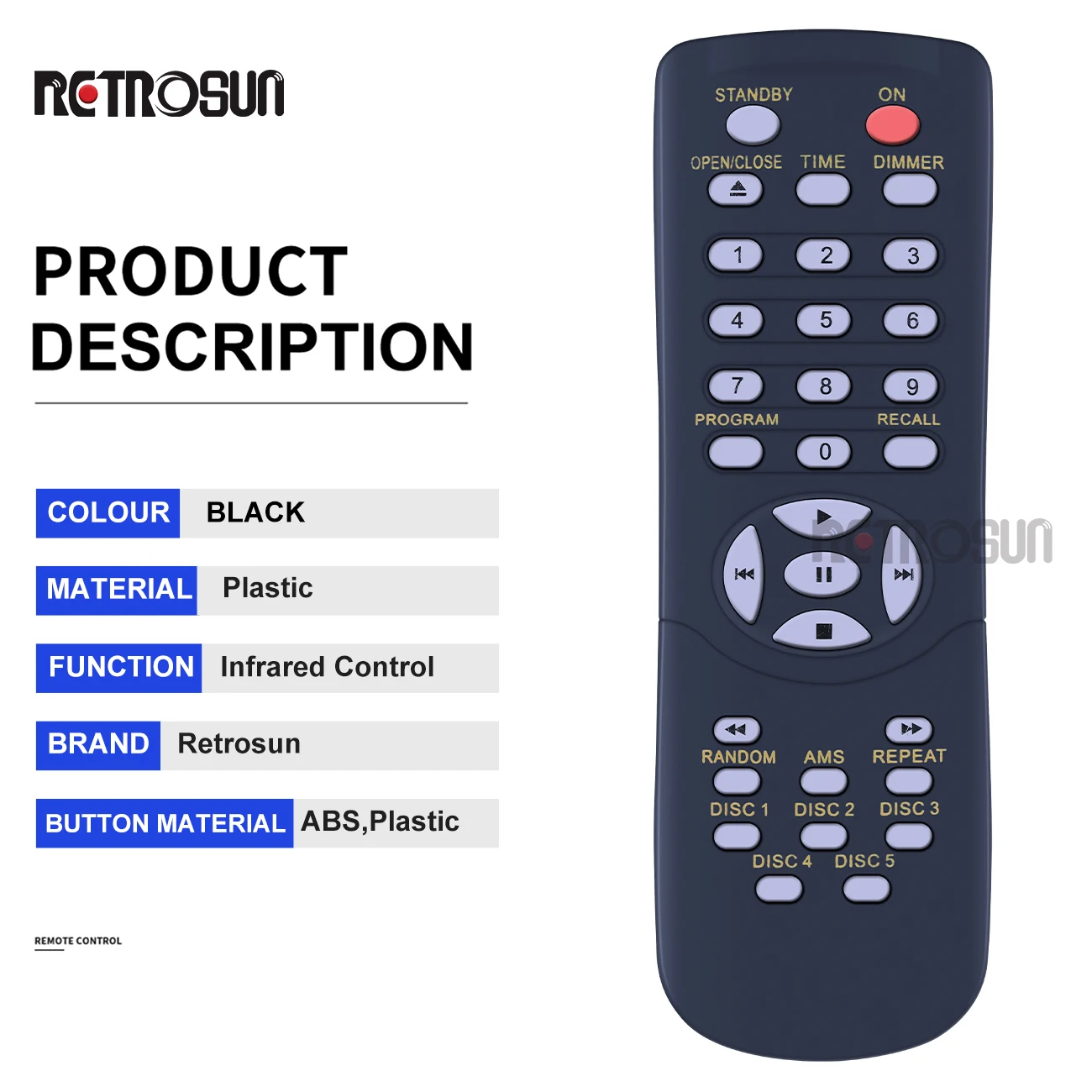 New for Marantz RC4001CC LED LCD TV Remote Control