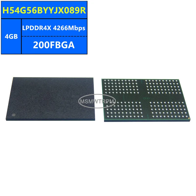 H54G56BYYJX089N H54G56BYYJX089R H54G56BYYPX089N LPDDR4X 4GB 4266Mbps 200FBGA 32Gb Chip di memoria IC Circuiti integrati Brand New O