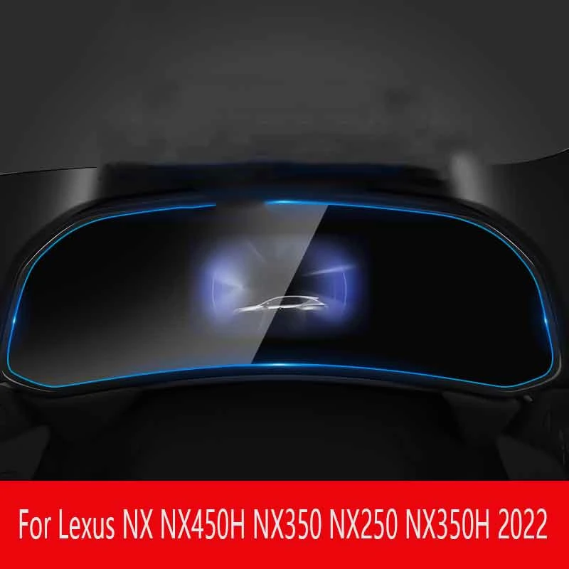 

Car GPS dash board LCD Screen Tempered Glass Protector Film Auto Interior Accessorie For Lexus NX NX450H NX350 NX250 NX350H 2022