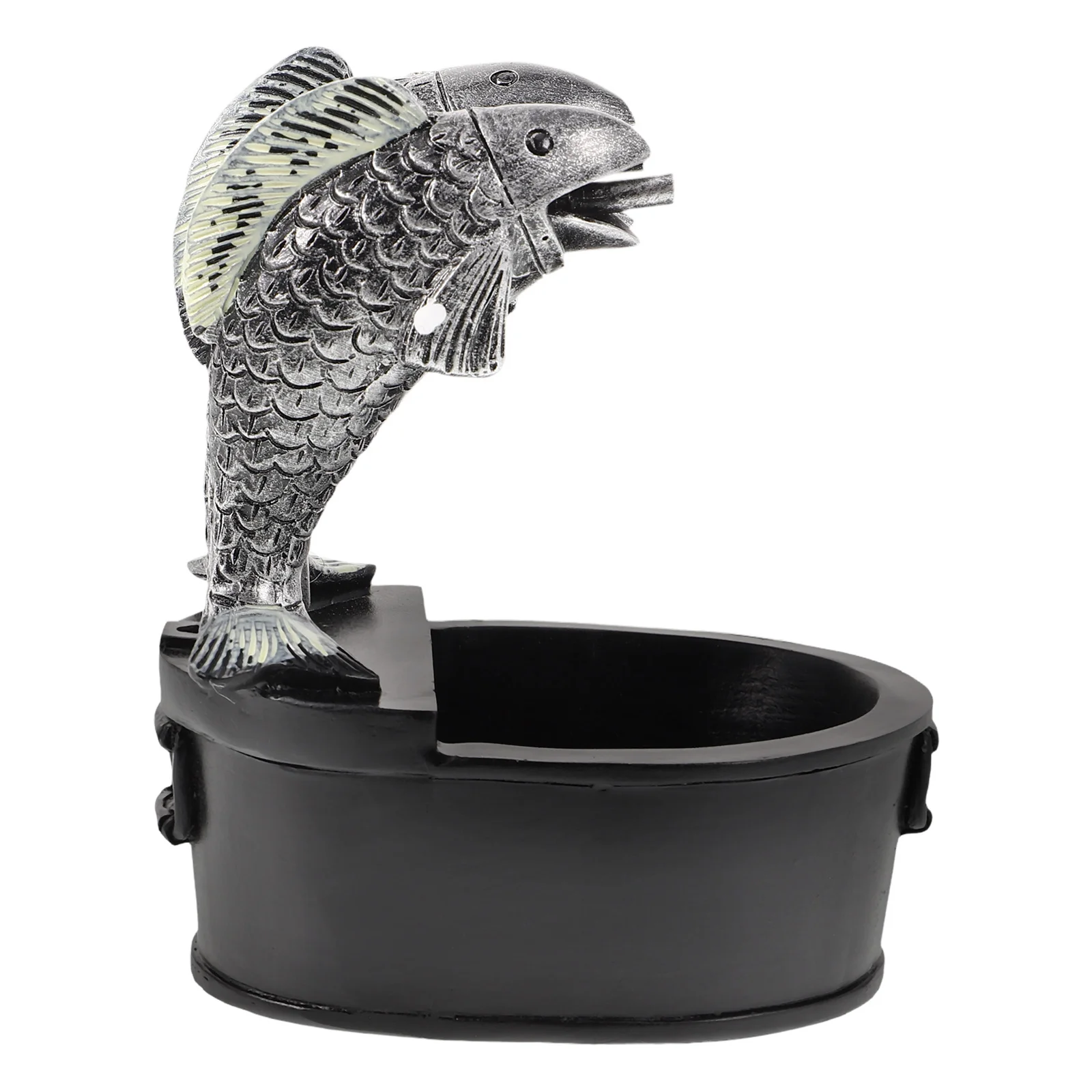 

Resin Flowing Water Fountain Decor For Outdoor Indoor Garden Courtyard Jar Landscape Hydroponic Planter