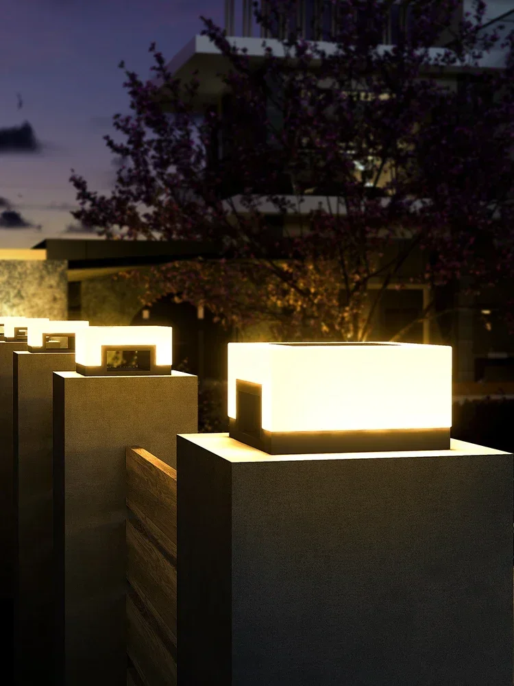 BBD Durable LED Solar Garden Lights for Landscape Lighting with High Brightness and Waterproof and Dustproof Function