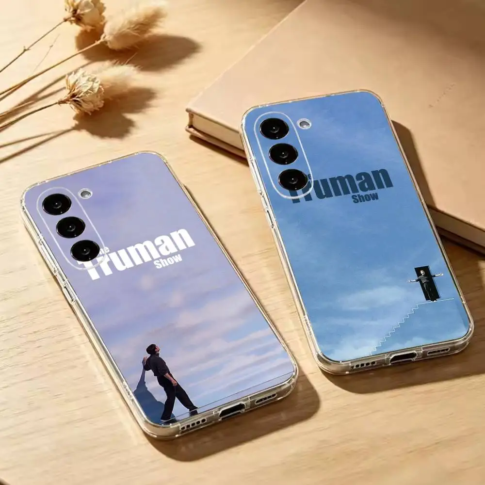 T-The T-Truman S-Show  Transparent Phone Case For Samsung Galaxy A73,A72,A71,A70,A53,A52,A51Soft Cover