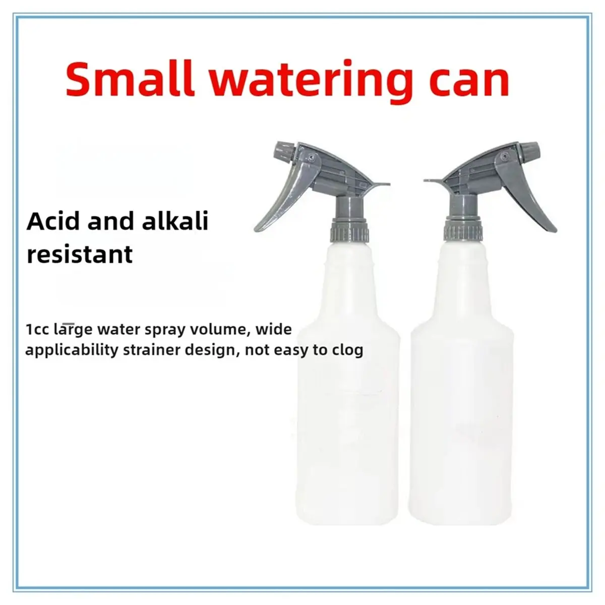 6Pcs Adjustable Resistant Trigger Sprayer Heavy Duty Sprayer Head for Auto Detailing Car Cleaning Home