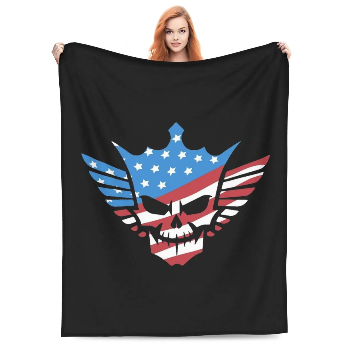 Cody Rhodes Wrestler Blankets Flannel Sofa Throw Blanket Portable for Couch Bedding Travel Throws Bedspread Quilt