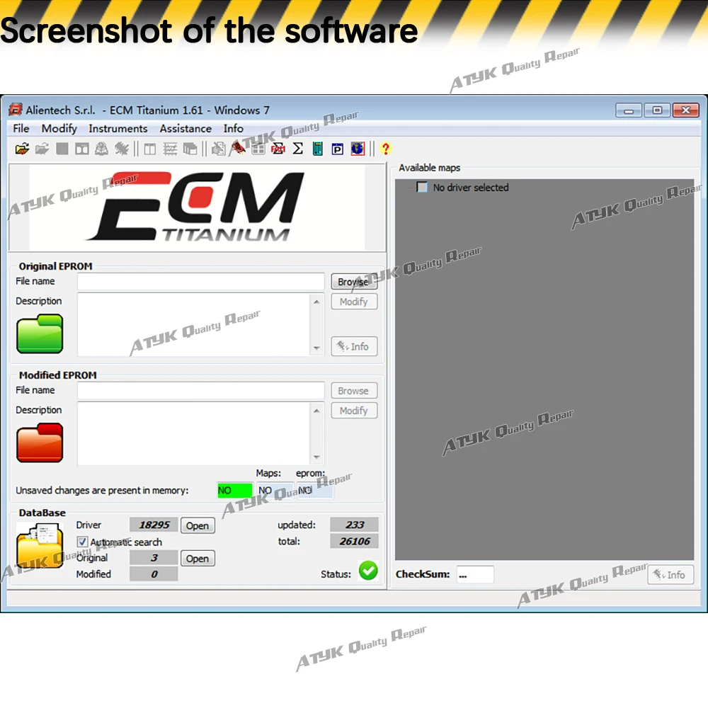 ECM Titanium V1.61 2024 Hot Sale Diagnostic software Automobile Maintenance 1.61 ECM Titanium Repair Tools tuning auto new vci