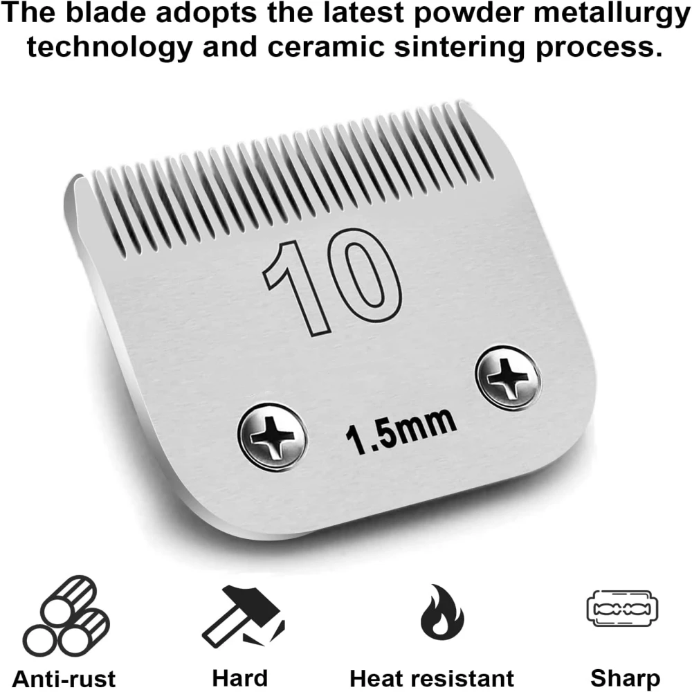 Professional Pet Clipper Blade Replacement A5 Blade Fit Most Andis Compatible with Oster A5,Wahl KM Series Clippers