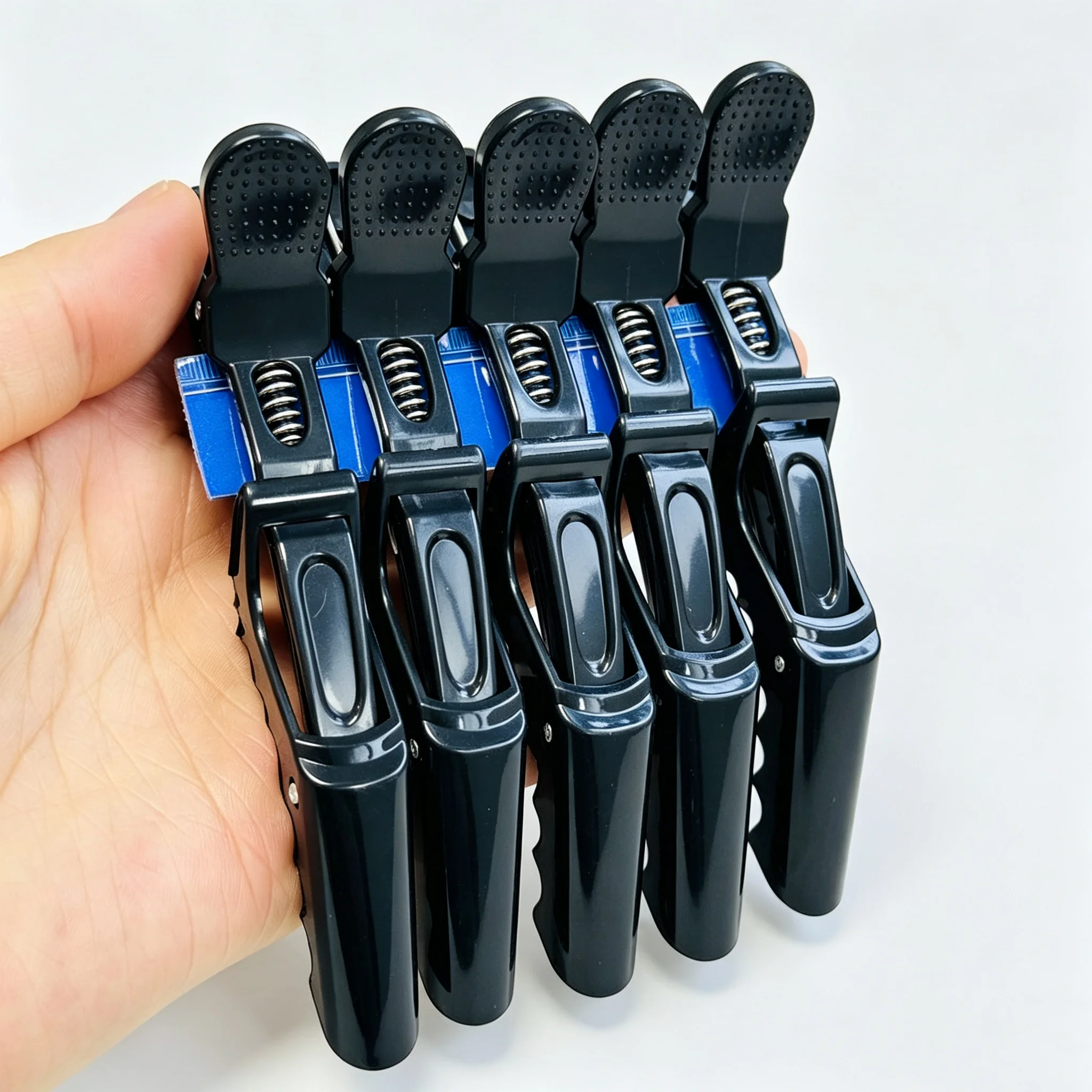 5PCS Alligator Hair Clips Hairdressing Clamps Claws Section Clip Barber Crocodile Hairpin Salon Styling Tools Hair Accessories