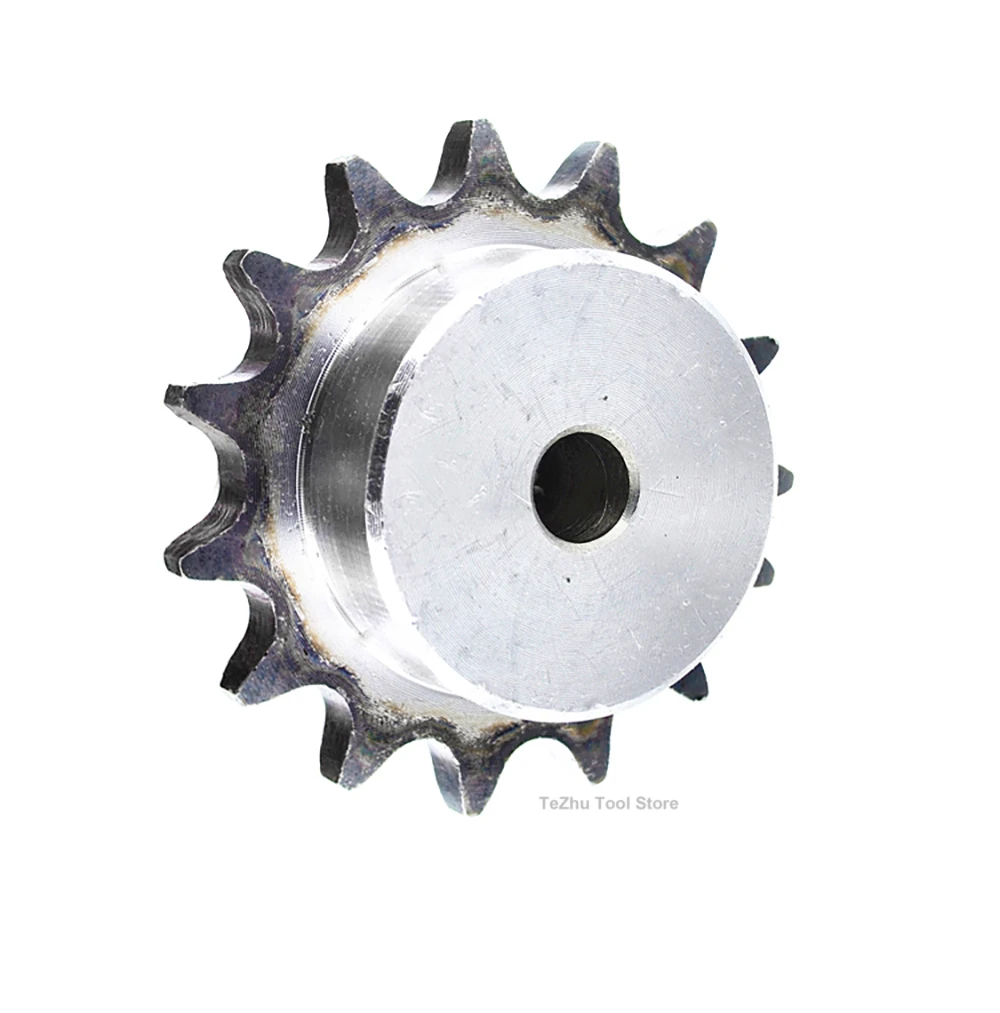1pc 9T-40T 08B Industrial Drive Sprocket Wheel A3 Steel Chain Gear 9 Teeth-40 Teeth Roughly Bore Transmission Parts