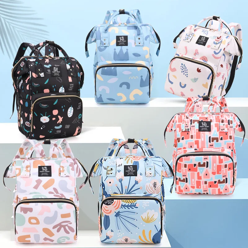 Bolsa multifuncional leve para mãe e bebê, grande capacidade, mochila divisória, grande abertura, bolsa criativa, elegante, nova