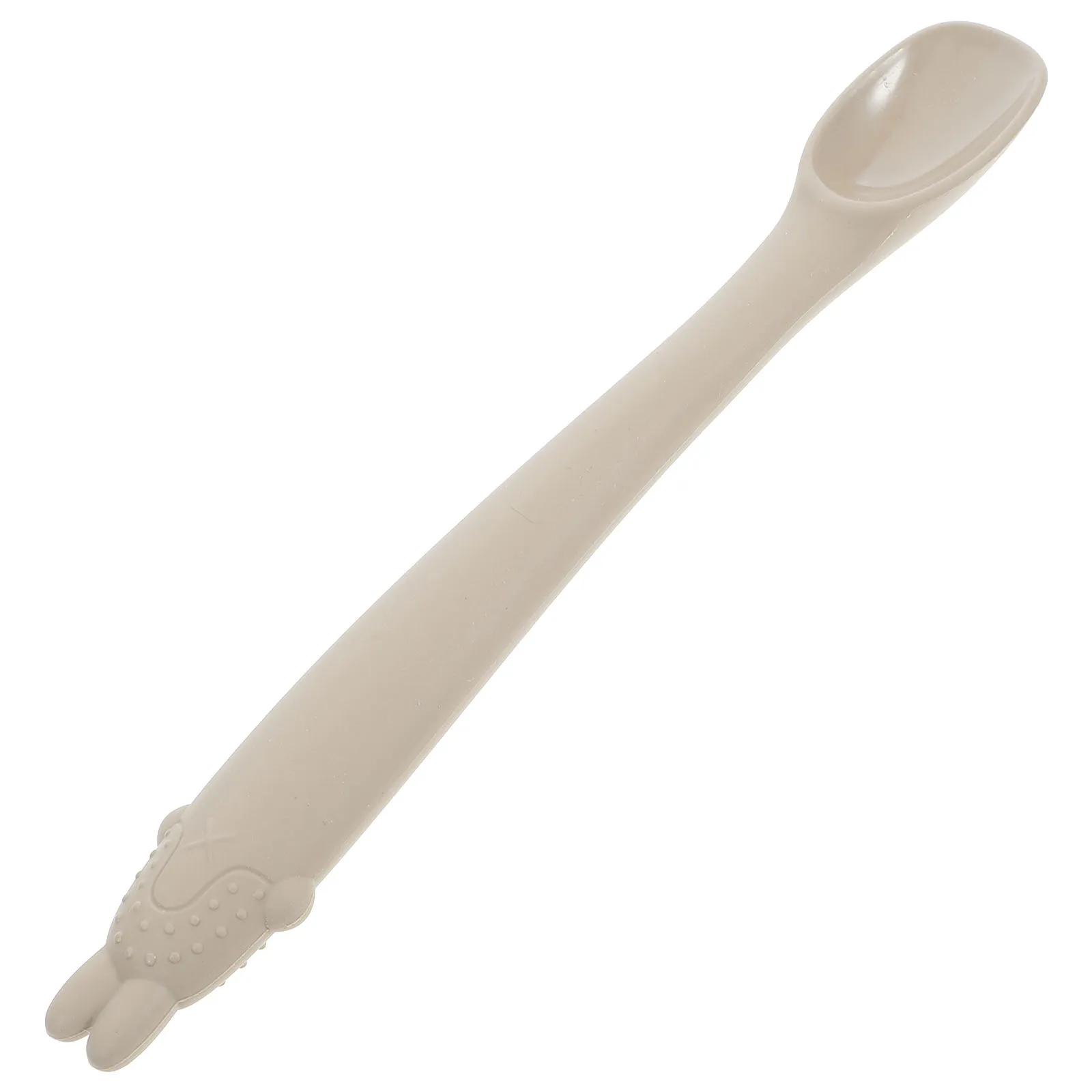 

Silicone Baby Feeding Spoon 6 12 Months Toddler Cutlery Durable Lightweight Multi Colored Rabbit Spoons For Babies Infant