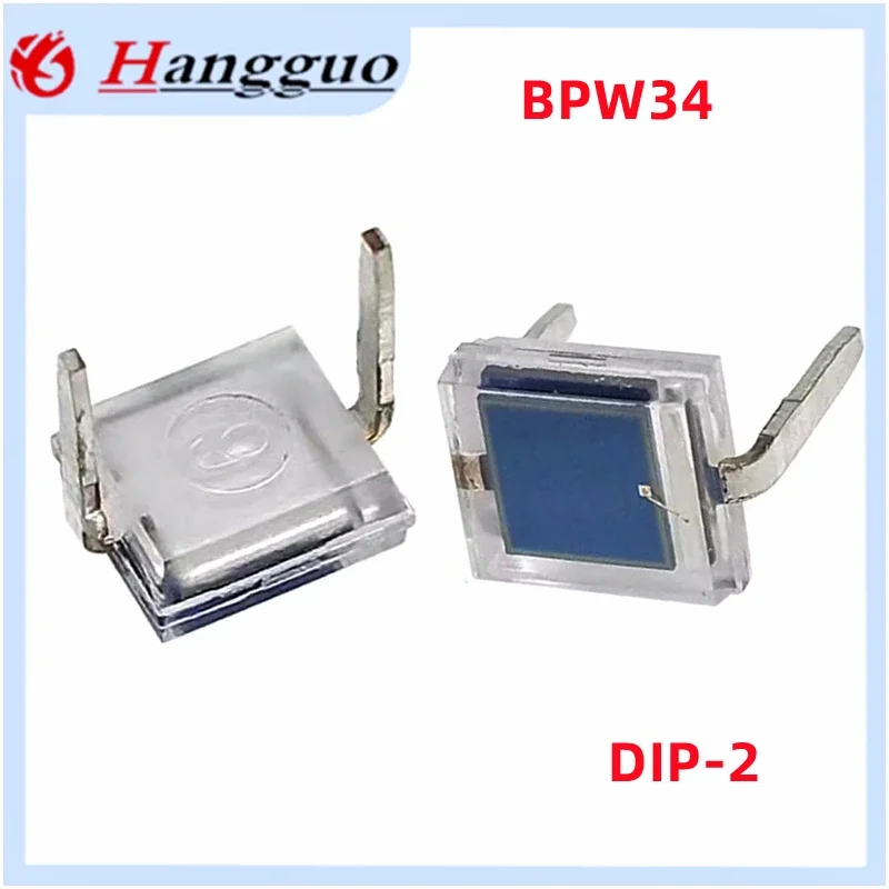 10PCS/LOT bpw34 dip-2 photodiode bpw34 silizium pin fotodiode infrarot empfänger röhre