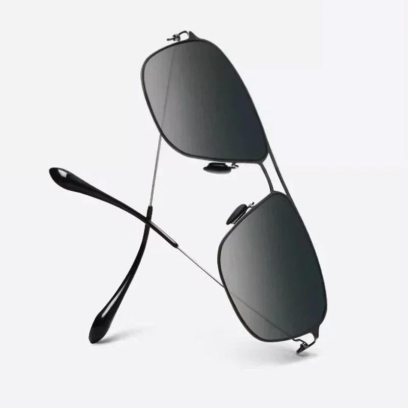 Новые классические квадратные солнцезащитные очки Xiaomi Mijia Pro Block UV с антибликовым покрытием, ультратонкая оправа из нержавеющей стали для путешествий на открытом воздухе