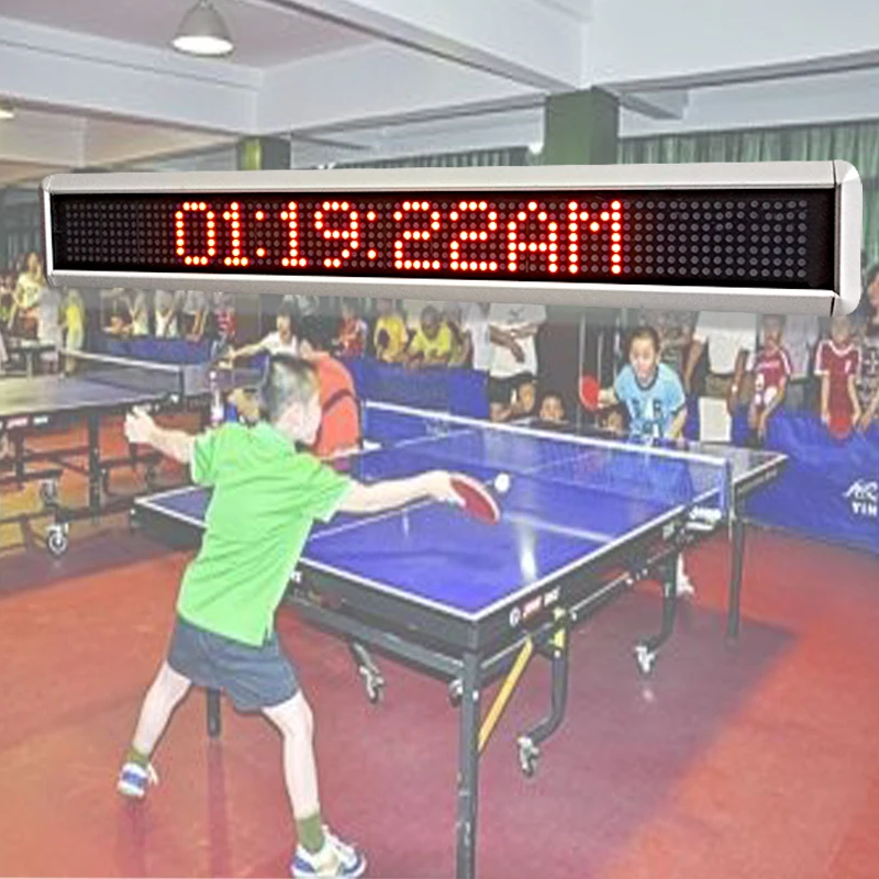 LED display screen advertising screen scrolling text electronic screen advertising board outdoor full-color LED screen door subt