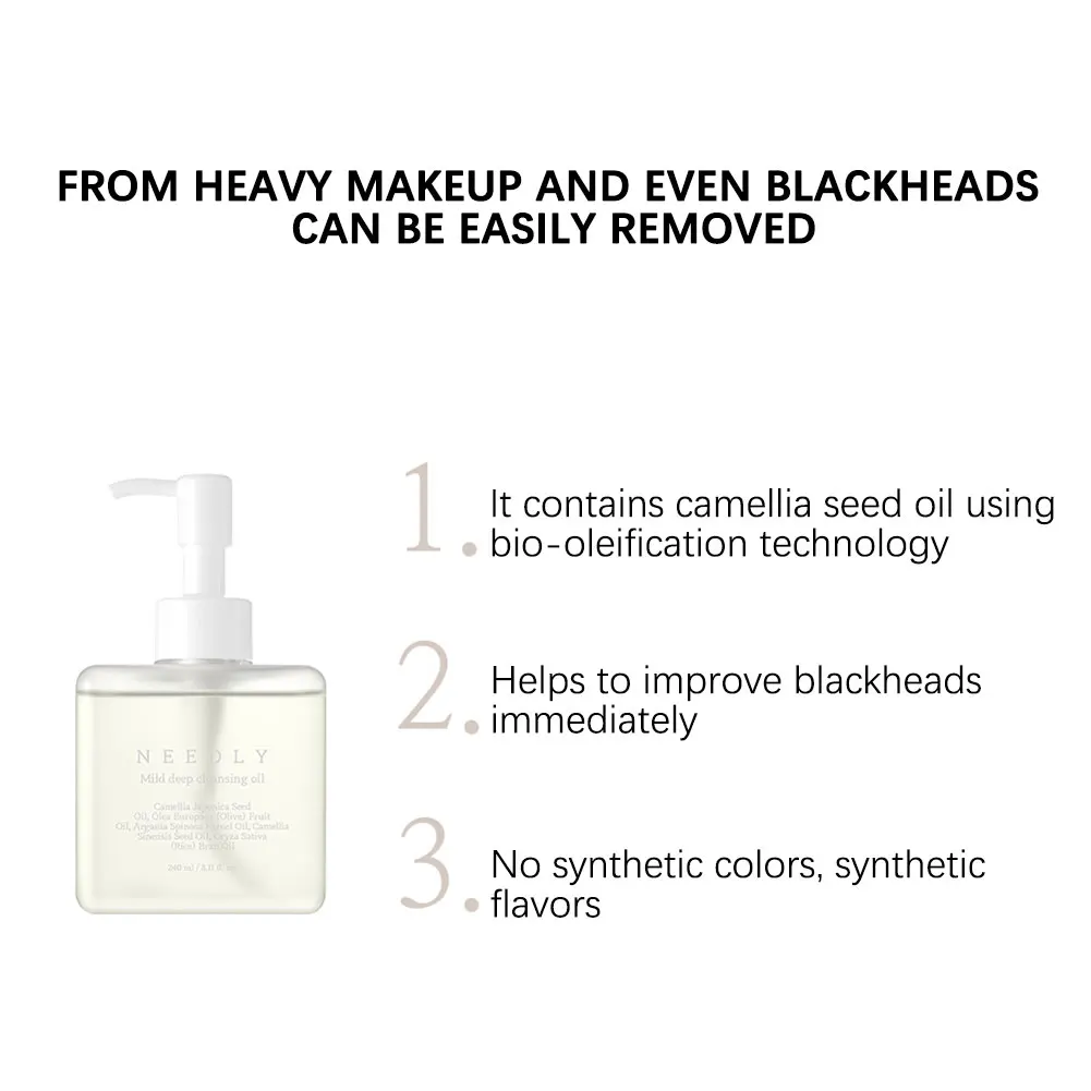 Mildes Reinigungsöl Sanfter, nicht fettender Make-up-Entferner für den täglichen Gebrauch