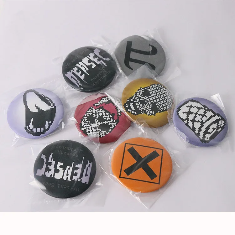 Game Watch Dogs 2 Dedsec Pin Lapel Pin for Clothes Brooches on Backpack Briefcase Badge Jewelry Decoration Gifts for Friend