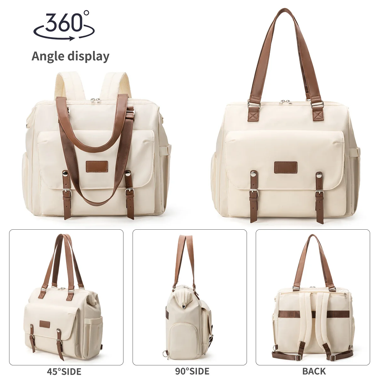 Large Handheld New Mommy Bag Lightweight Backpack Diaper Bag For Baby Maternity Backpack Diaper Bags For Baby Baby Stroller Bag