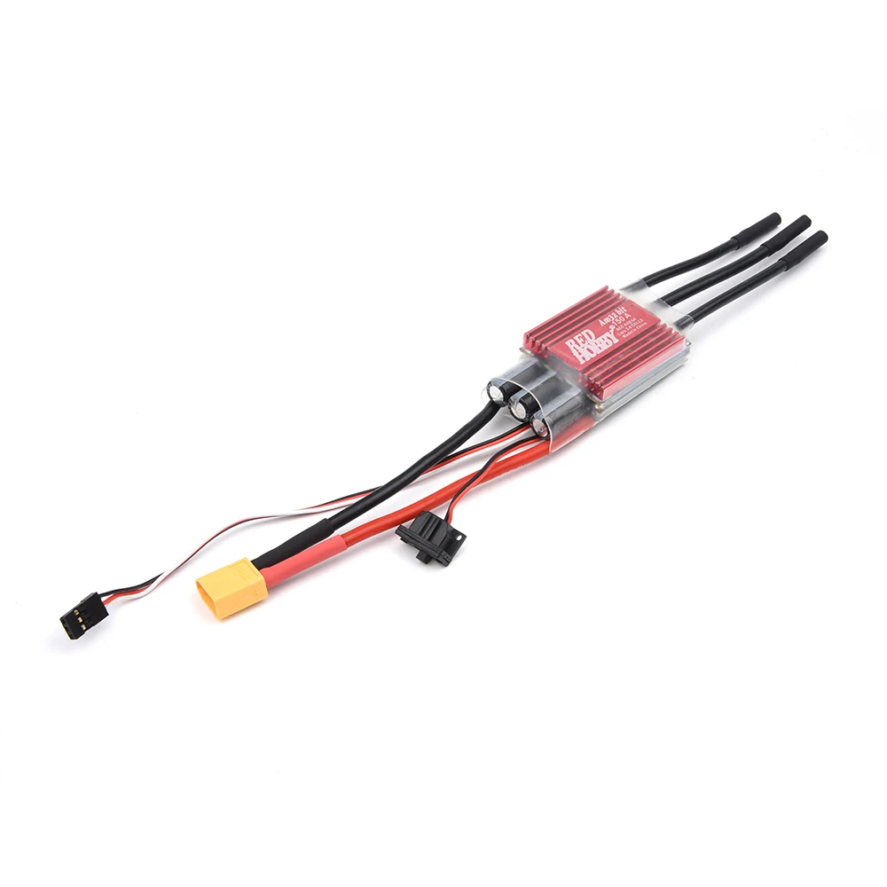 AM32 60A 80A 150A 200A Bürstenloser ESC 2-4S BEC 6V/2A 2-6S BEC 6V/5A für 1/10 1/8 RC-Auto und RC-Boot – Detail 11