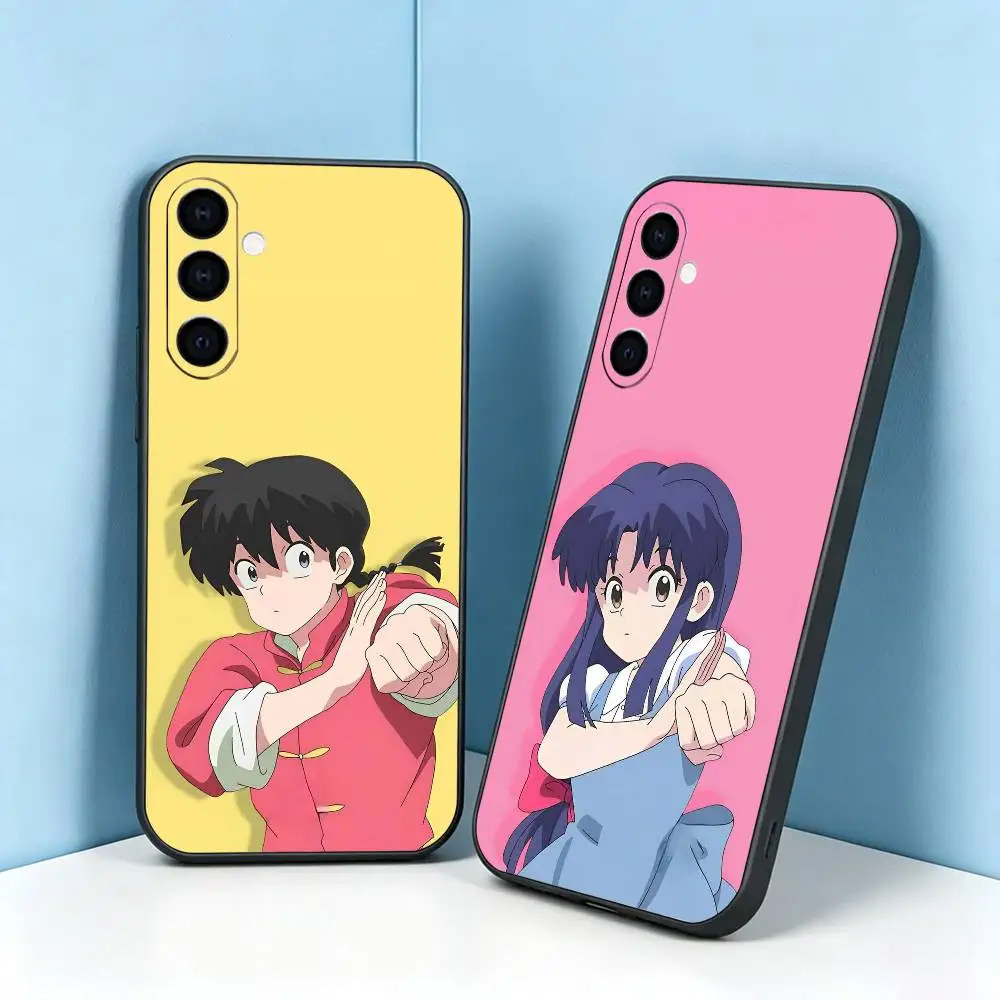 Manga Comics Saotome Akane Ranma  Phone Case For Samsung Galaxy A73,A72,A71,A70,A53,A52,A51,Others Soft Black Cover Gift