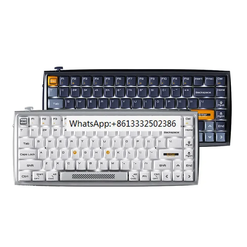 Hi Keys wireless Bluetooth/dual mode backlight/84 keys/mechanical keyboard/office/esports/gaming