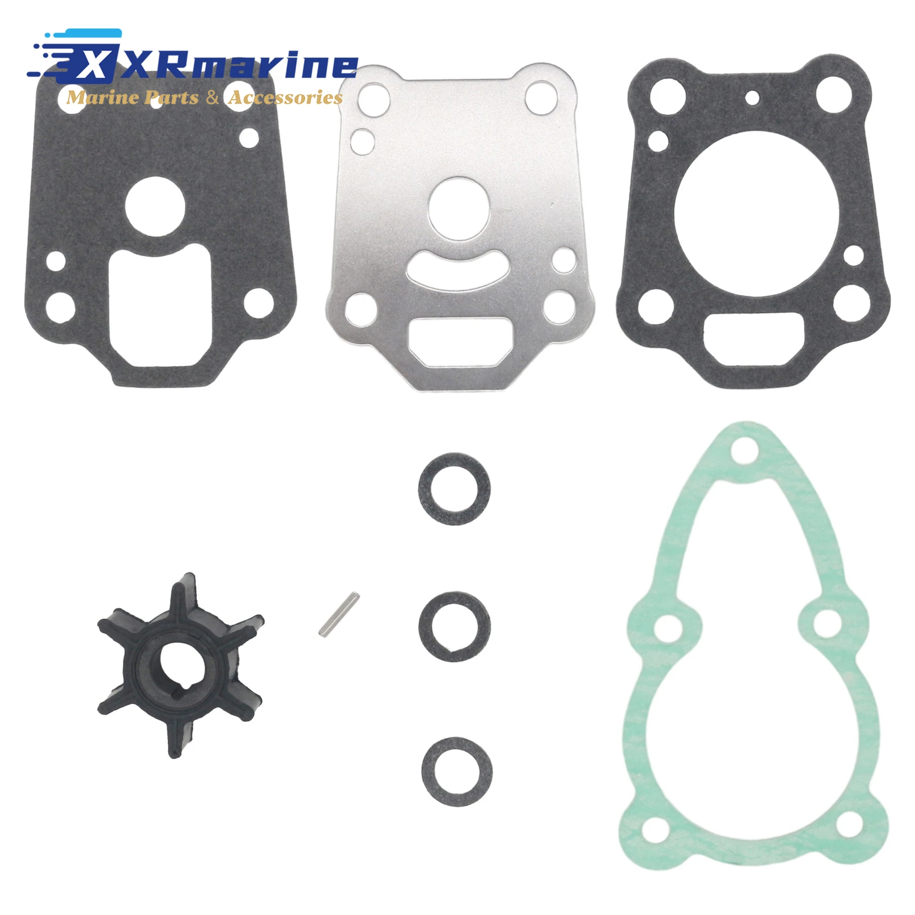 

Ремкомплект крыльчатки водяного насоса для лодочных моторов Johnson Evinrude 4-тактных B4 E4 B6 E6, замена 5040224