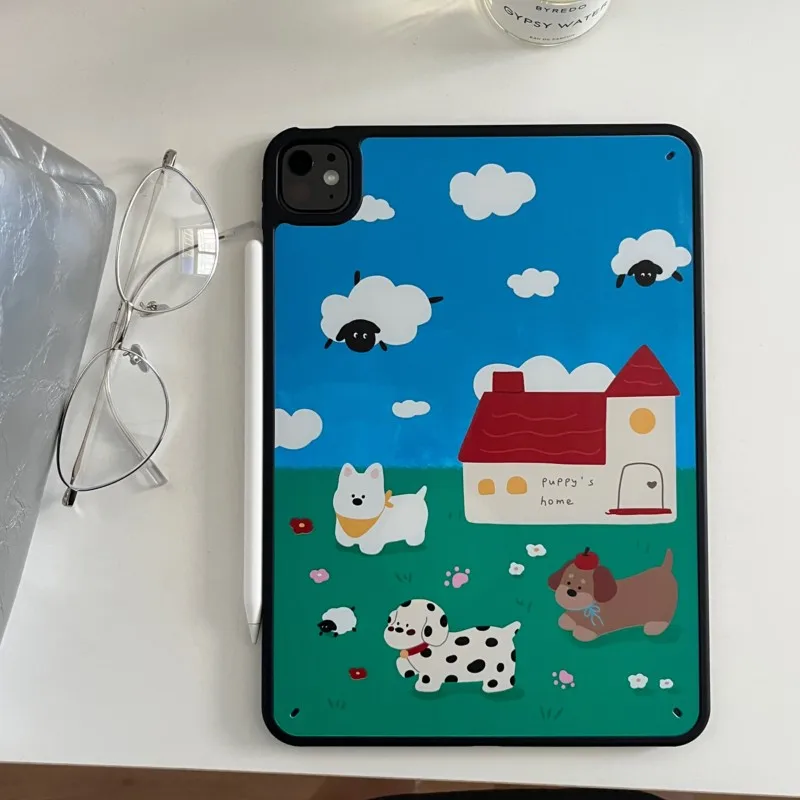 

Чехол для планшета с рисунком милых животных для iPad Air3 10,5 дюймов, Air 4/5 10,9 дюймов, 10-го поколения 10,9 дюймов, 11-го поколения A16 11 дюймов, противоударный защитный чехол