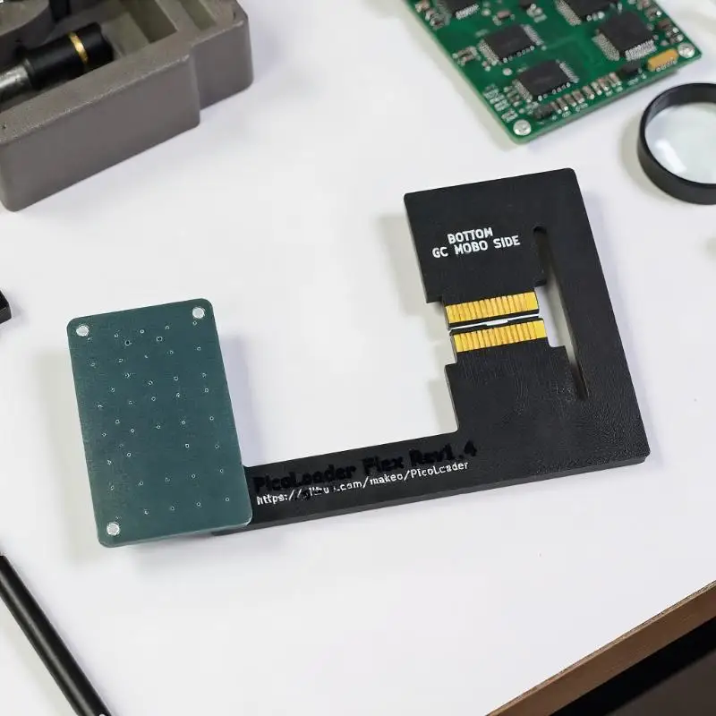 مجموعة واحدة لملحقات وحدة التحكم في الألعاب GameCube كابل مرن PicoLoader تصميم بدون لحام متوافق مع SD2SP2 GC2SD SDGecko