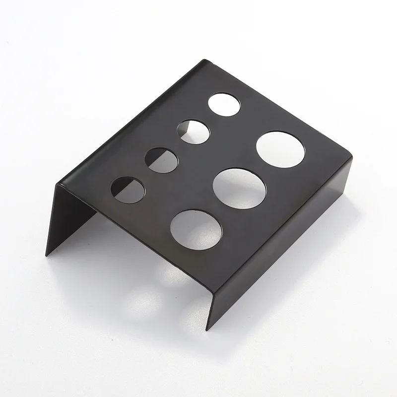 High Quality Tattoo Ink Cup Holder 1pcs Black Tattoo Pigment Container Stand with 7 Holes Microblading Makeup Tattoo Accessories