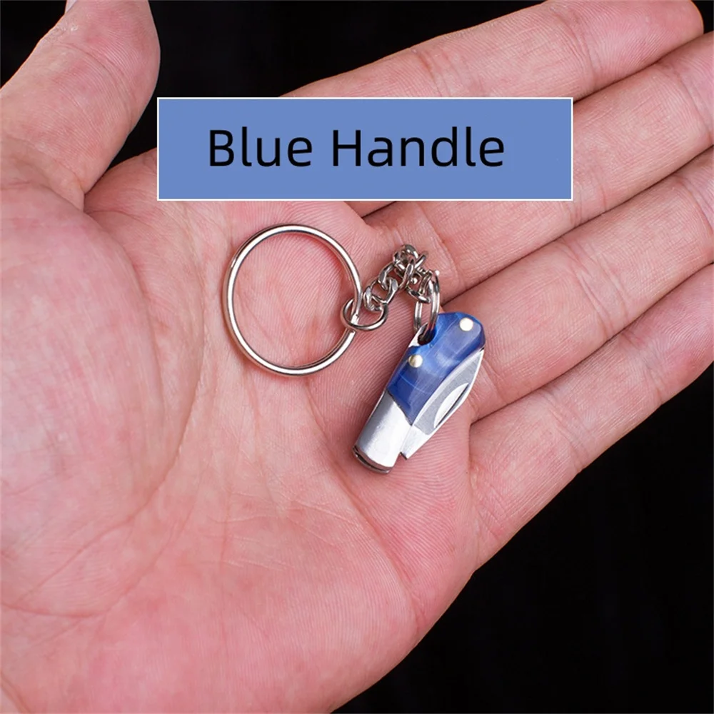 Multi-Functional Stainless Steel Pocket Knife Keychain