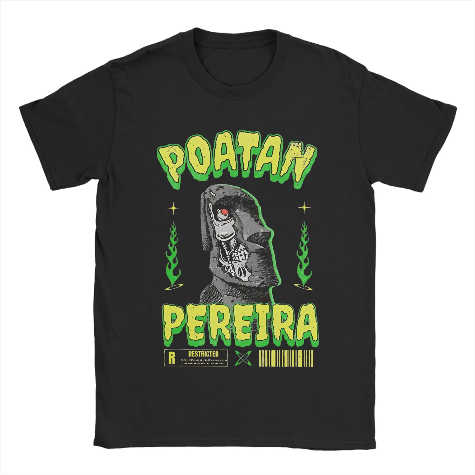 Kickboxing Alex Poatan Pereira T-Shirt for Men Women  Unique Cotton Tees Crewneck Short Sleeve T Shirts Graphic Tops